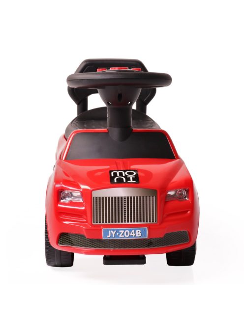 MONI BARON Bébitaxi zenélő PIROS