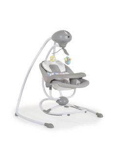   Cangaroo Woodsy 2in1 elektromos hinta és etetőszék szürke