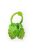 DUCK szillikon rágóka szőlő alakú ZÖLD