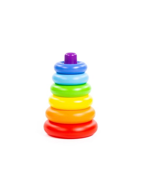 Polesie karikatorony montessori, műanyag SZÍNES