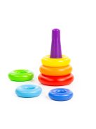 Polesie karikatorony montessori, műanyag SZÍNES