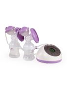 Cangaroo Elegance duo elektromos mellszívó 2 tartállyal fehér/lila