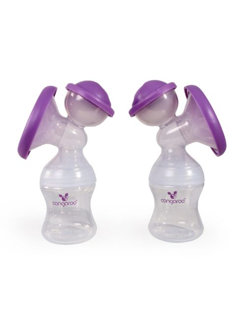 Cangaroo Elegance duo elektromos mellszívó 2 tartállyal fehér/lila