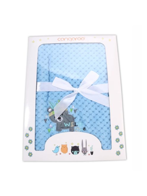 Cangaroo Freya baba takaró maci kék