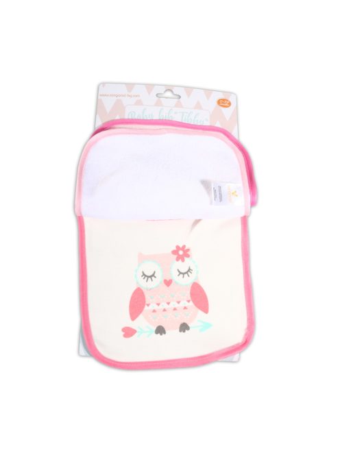 TIBBY előke 3 db újszülött méret RÓZSASZÍN/PINK