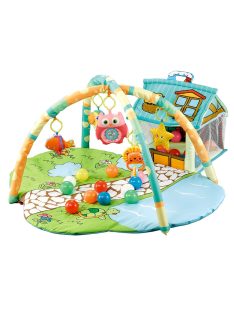 Happy farm játszószőnyeg farm + 30 labda zöld