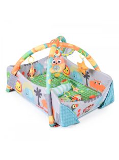 Oasis játszószőnyeg oldalfallal nagy zöld