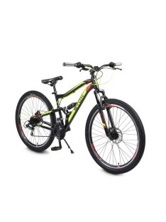 BYOX STEWARD kerékpár 27,5 méret FEKETE/ZÖLD
