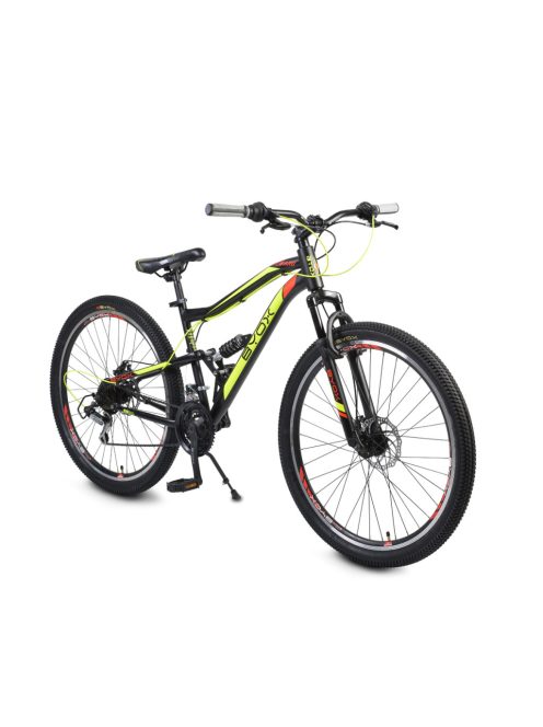 BYOX STEWARD kerékpár 27,5 méret FEKETE/ZÖLD