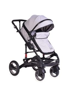 Moni Gala babakocsi bőr szürke