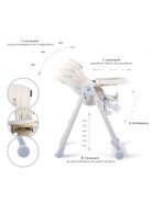 Cangaroo Ieat etetőszék 6-36 hóig 15 kg bézs