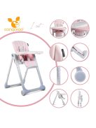 Cangaroo Ieat etetőszék 6-36 hóig 15 kg pink