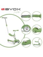 TRISTAR roller 3in1, szülőkarral, üléssel 20kg/50kgig ZÖLD