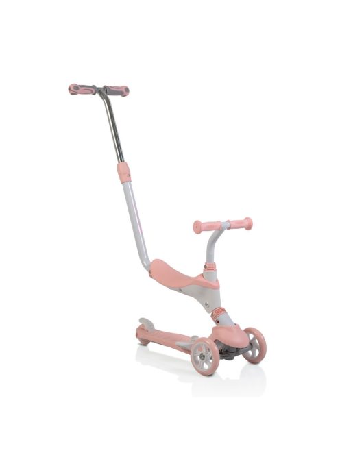 TRISTAR roller 3in1, szülőkarral, üléssel 20kg/50kgig PINK