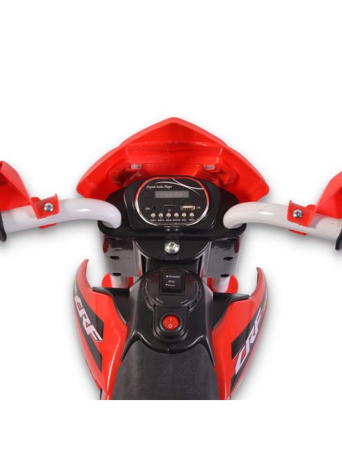 MONI Super Moto elektromos, akkumulátoros kismotor 2 kerekű piros