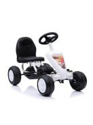 GOKART COLORADO pedálos kisautó FEHÉR