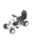 GOKART COLORADO pedálos kisautó FEHÉR