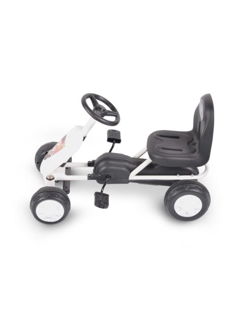 GOKART COLORADO pedálos kisautó FEHÉR