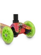 Byox Rapture roller elöl dupla kerekes zöld