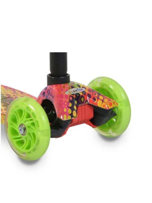 Byox Rapture roller elöl dupla kerekes zöld