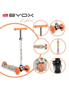 Byox Rapture roller elöl dupla kerekes narancs