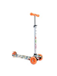 Byox Rapture roller elöl dupla kerekes narancs