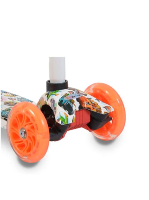 Byox Rapture roller elöl dupla kerekes narancs