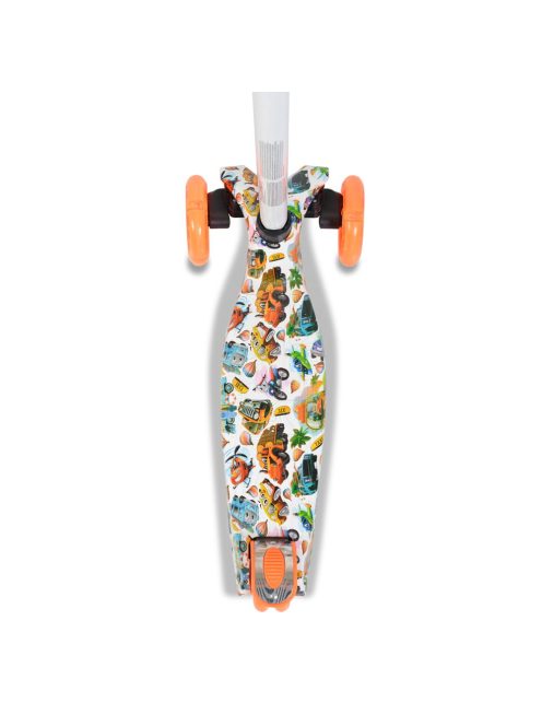 Byox Rapture roller elöl dupla kerekes narancs