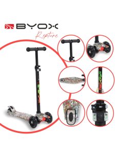 Byox Rapture roller elöl dupla kerekes türkiz