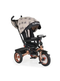   Byox Tornado szülőkaros tricikli 25kgig 360f forgatható bézs