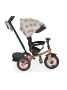 Byox Tornado szülőkaros tricikli 25kgig 360f forgatható bézs