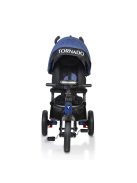 Byox Tornado szülőkaros tricikli 25kgig 360f forgatható skék