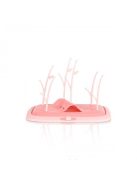 CORAL üvegszárító PINK