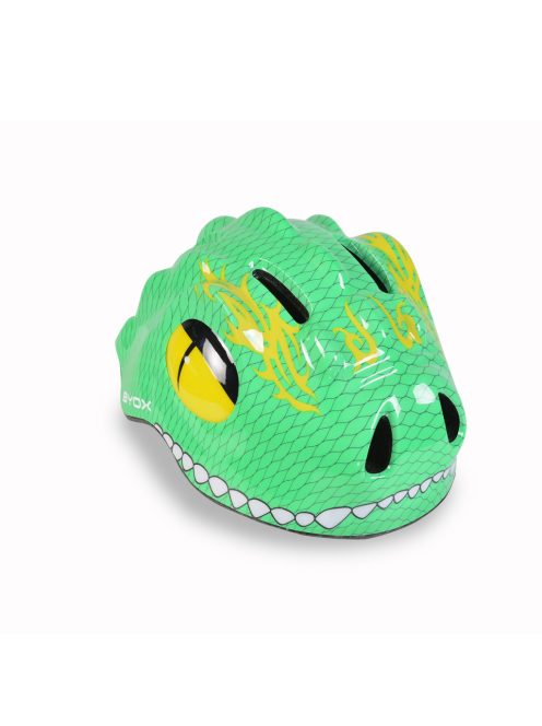 Biciklis sisakBYOX DINO gyerek S méret ZÖLD