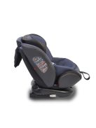 Cangaroo Pilot 0-36kg gyerekülés isofix 360, bőr, napellenző farmer