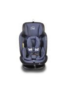 Cangaroo Pilot 0-36kg gyerekülés isofix 360, bőr, napellenző farmer