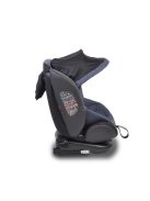 Cangaroo Pilot 0-36kg gyerekülés isofix 360, bőr, napellenző farmer