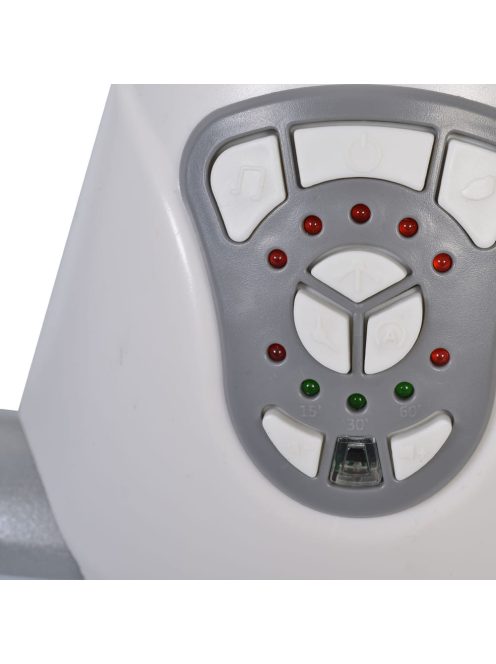  Cloud elektromos hinta rezgő, dönthető, 360 fok forgog szürke