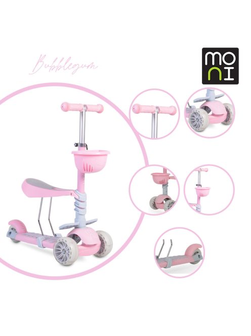 BUBBLEGUM roller 2in1 20kg/40kgig rózsaszín PINK