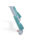 Cangaroo Kimchi etetőszék összecsukható 2 kerék, dönthető türkiz