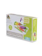 Moni Toys Fajáték fa szeletelhető zöldség szett