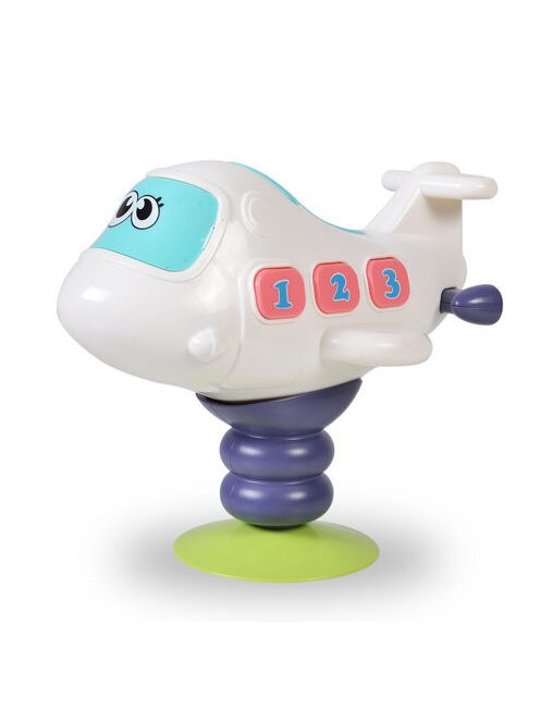 MONI TOYS műanyag kis repülő FEHÉR