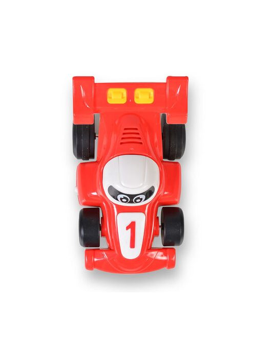MONI TOYS műanyag F1 kisautó PIROS