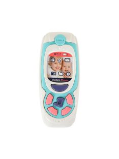 MONI TOYS műanyag baby telefon KÉK