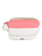 MONI TOYS műanyag baby kinyitható gombos telefon FEHÉR/PINK