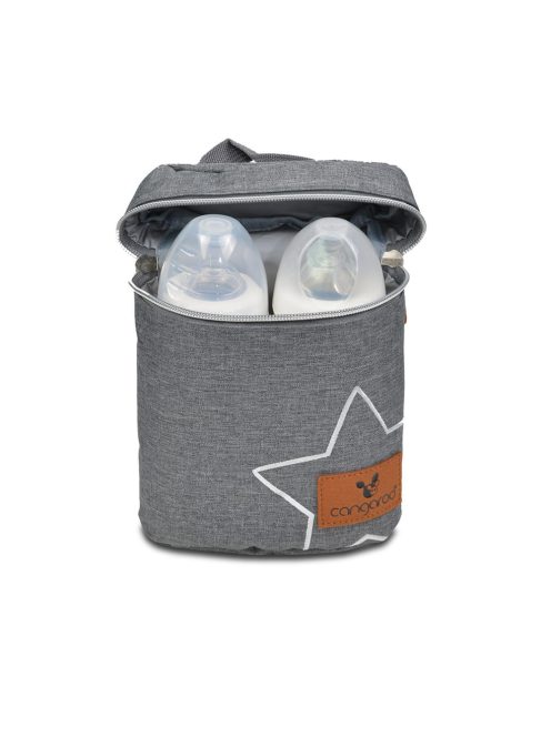 Cangaroo Charlie termotáska dupla sötét szürke