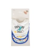 KAY előke pamut/PE, 3 dbos újszülött méret FIÚ