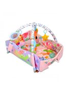 Oasis játszószőnyeg oldalfallal nagy pink