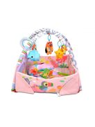 Oasis játszószőnyeg oldalfallal nagy pink