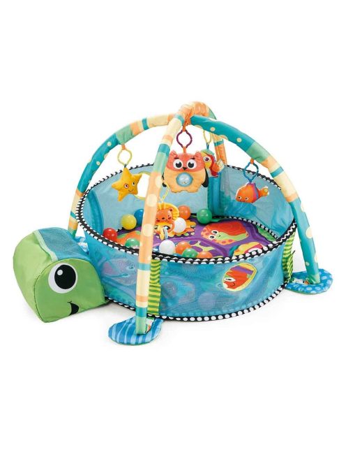 Sea turtle játszószőnyeg + 30 labda teknősös